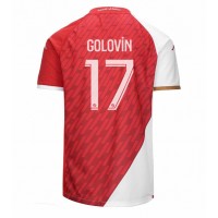 AS Monaco Aleksandr Golovin #17 Hjemmedrakt 2023-24 Kortermet
